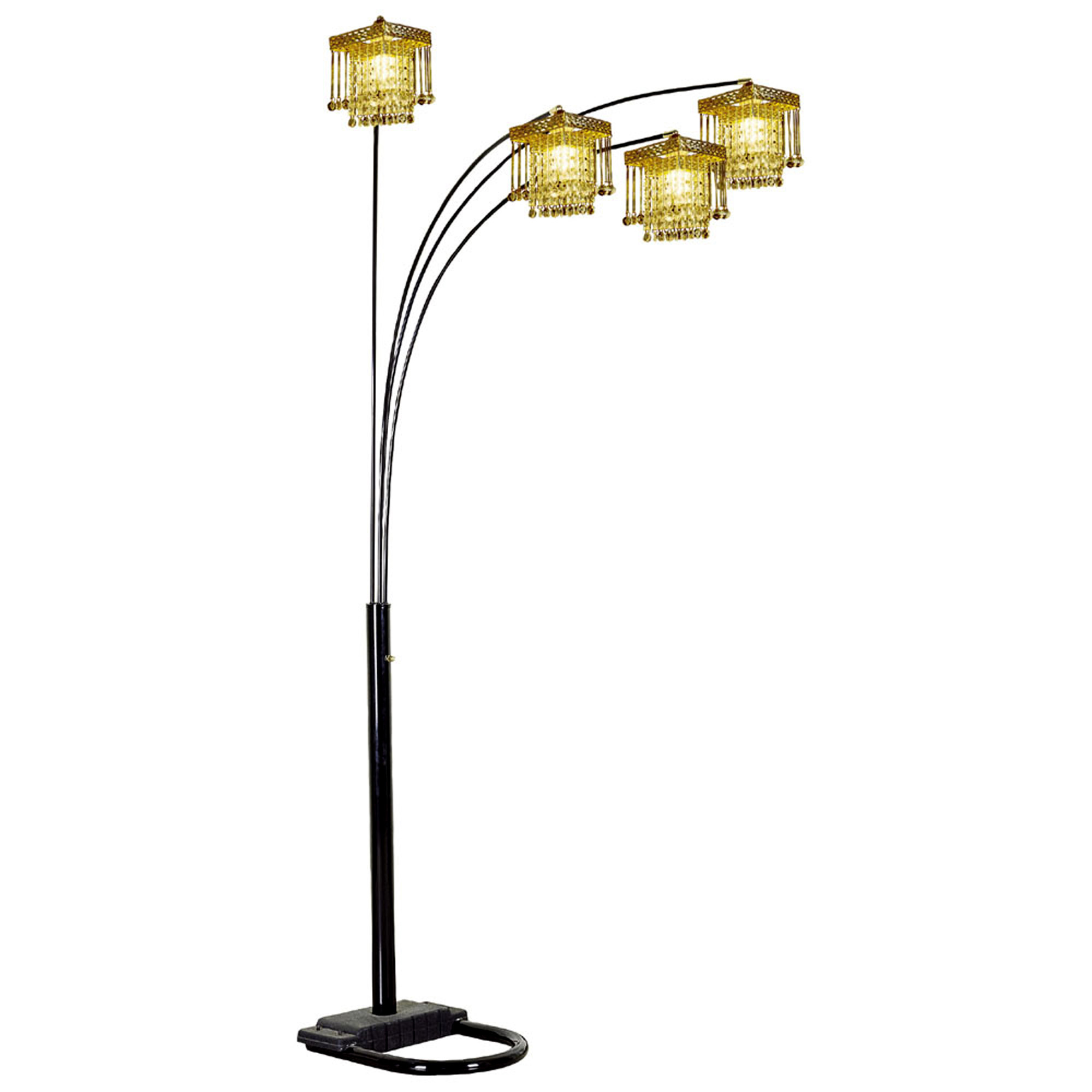 ore international 5 arm floor lamp