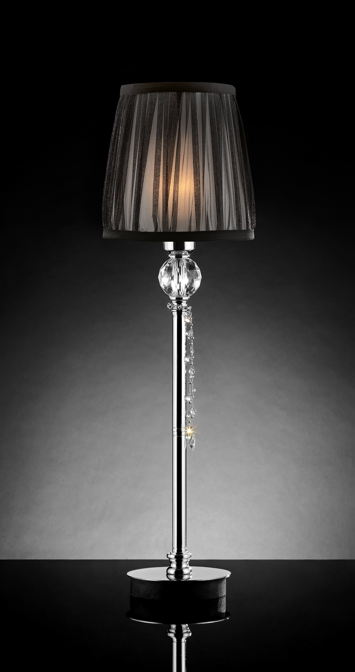 26.5”H Eclipse Buffet Lamp